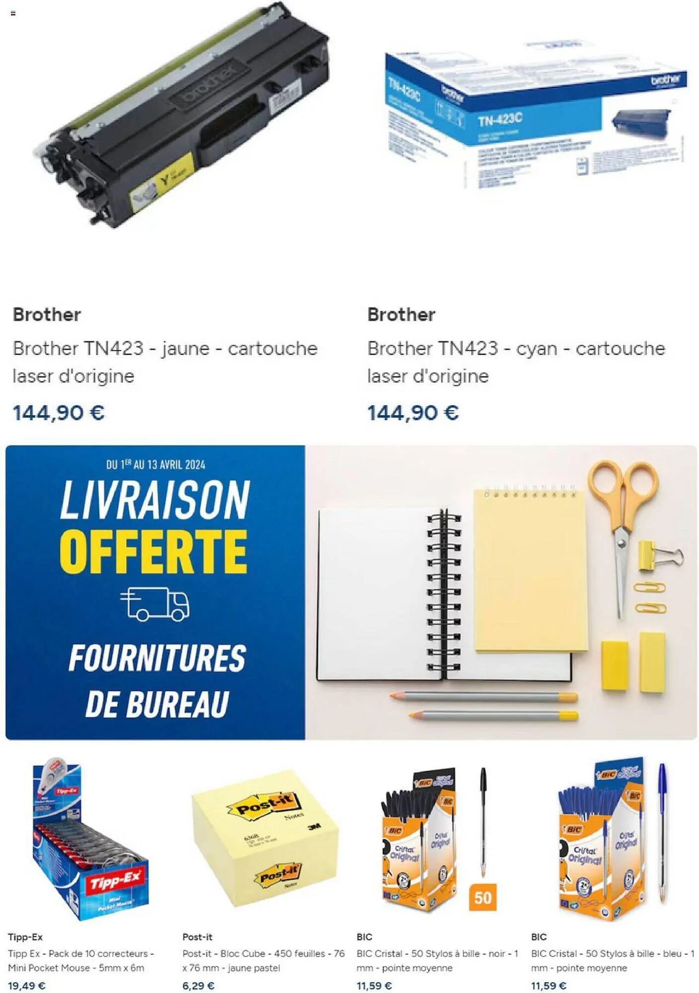 Catalogue Bureau Vallée du 1 avril au 13 avril 2024 - Catalogue page 2