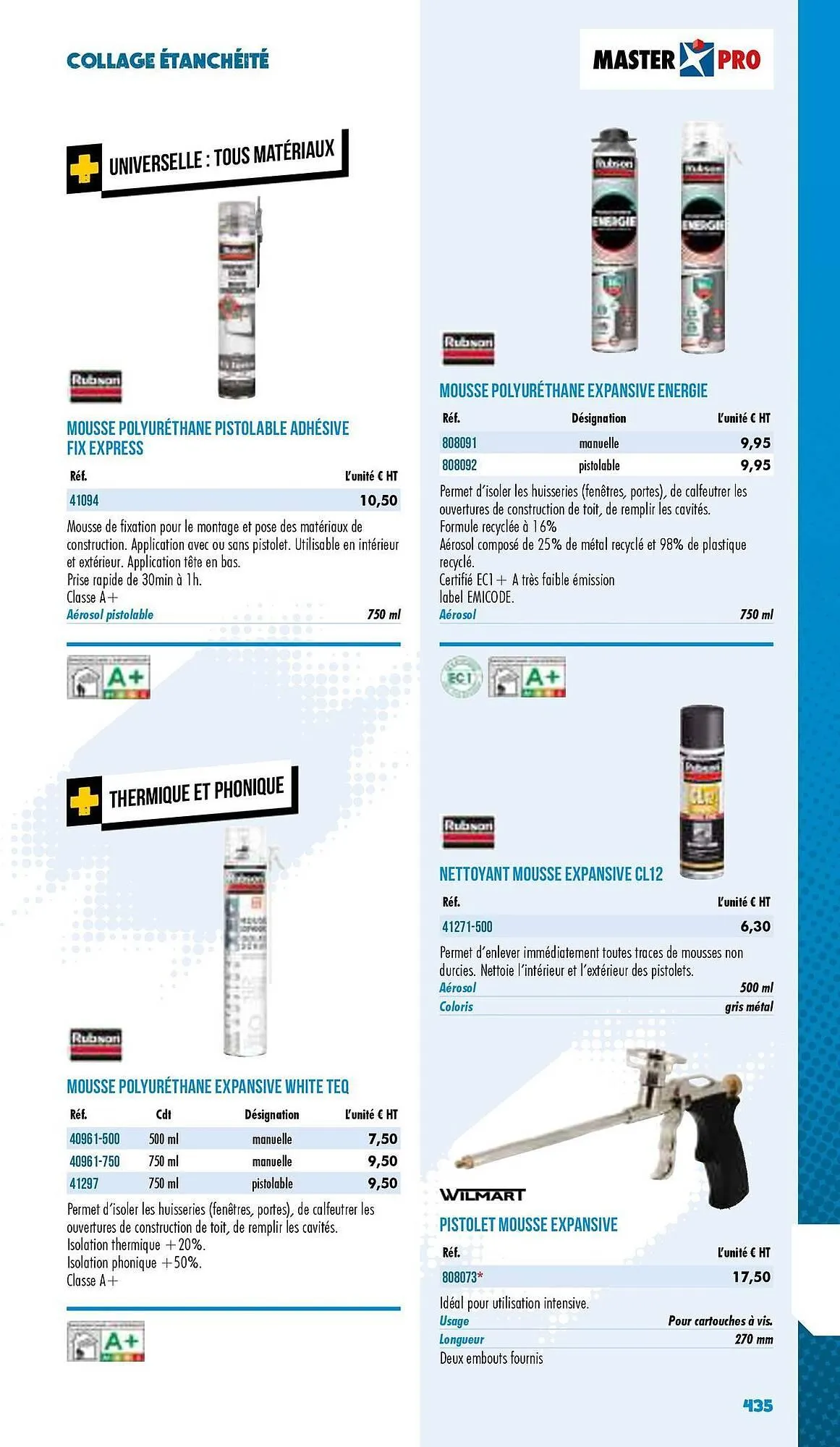 Catalogue Master Pro du 3 janvier au 31 décembre 2025 - Catalogue page 437