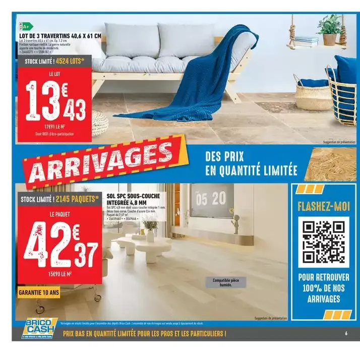 Venez profitez des nouveaux arrivages Brico Cash ! du 25 avril au 8 mai 2025 - Catalogue page 6