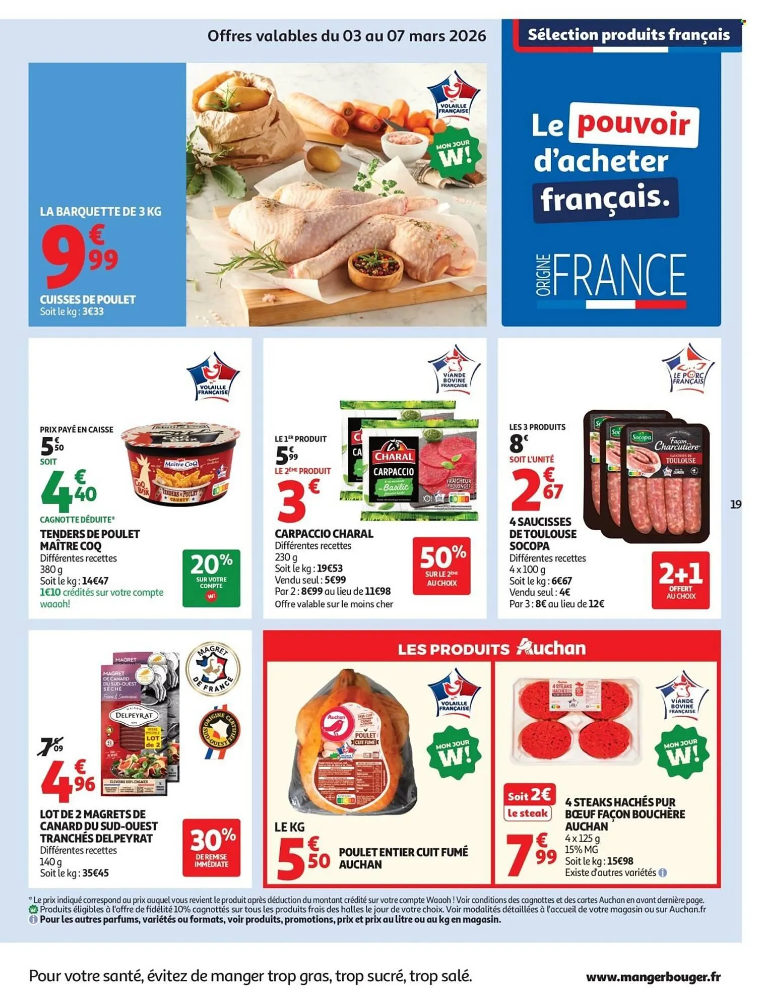 Catalogue Auchan du 3 mars au 15 mars 2026 - Catalogue page 19