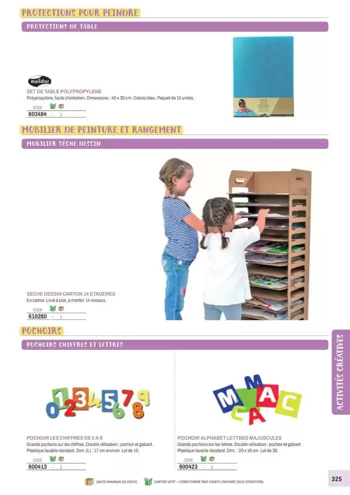 Nos Catalogues Thématiques du 1 janvier au 31 décembre 2025 - Catalogue page 327