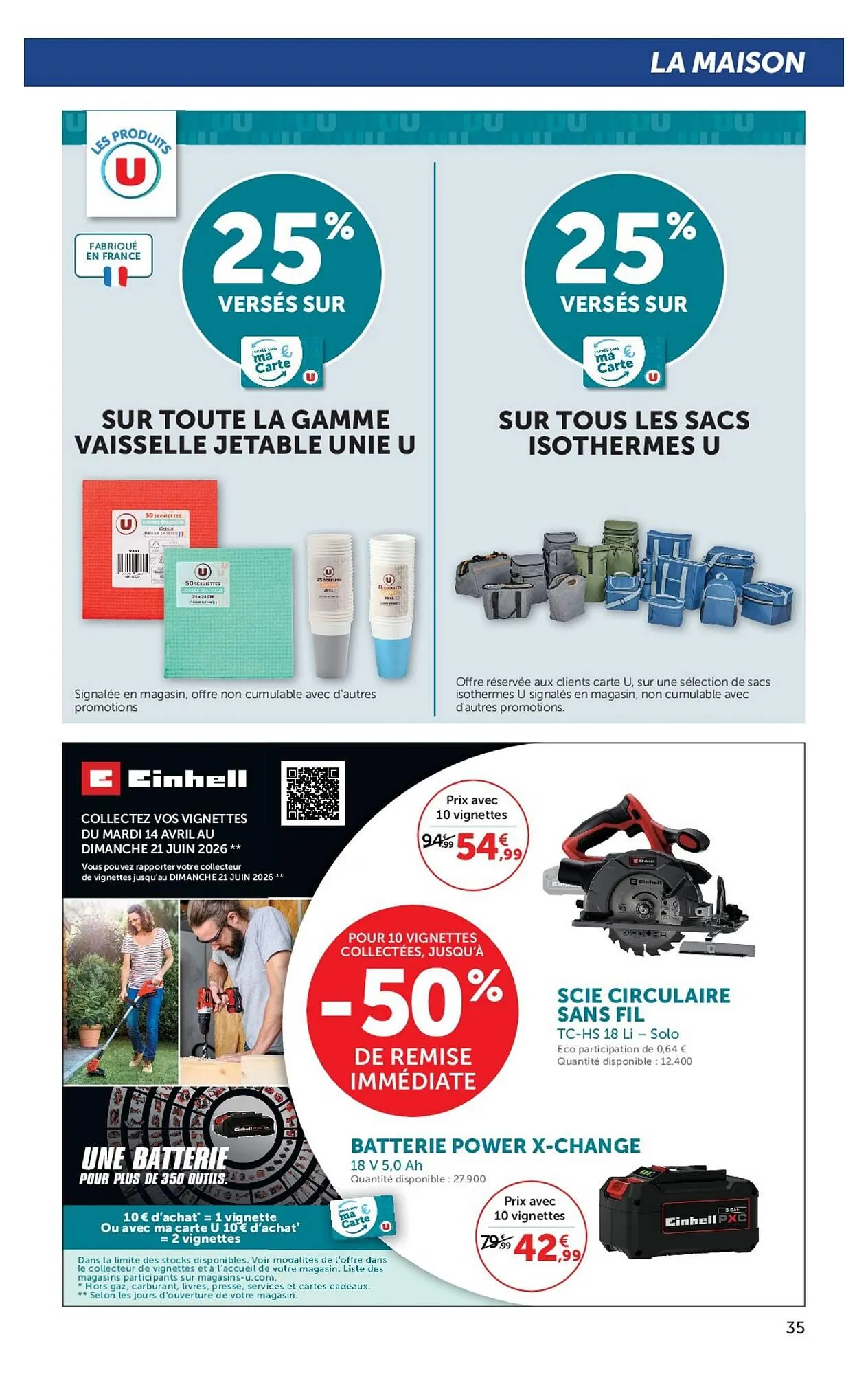 Catalogue U Express du 28 avril au 10 mai 2026 - Catalogue page 35