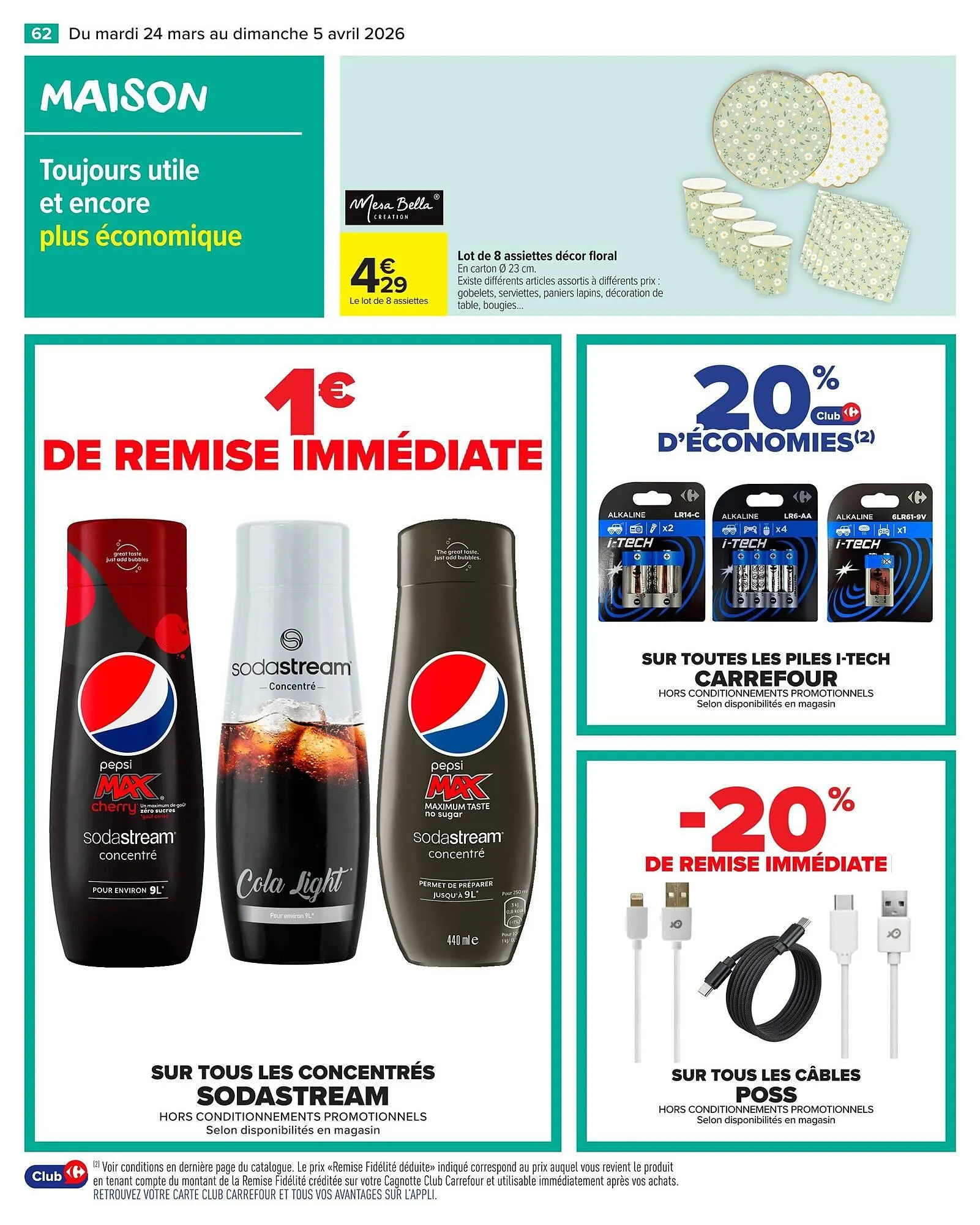 Catalogue Carrefour Market du 24 mars au 5 avril 2026 - Catalogue page 64