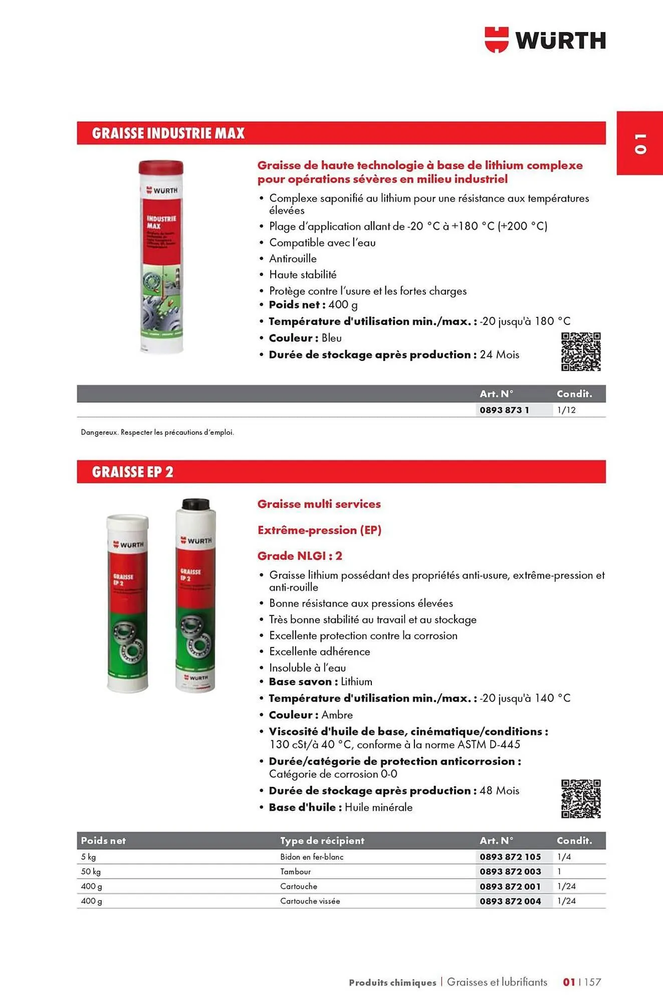 Catalogue Würth du 12 mai au 31 décembre 2025 - Catalogue page 165