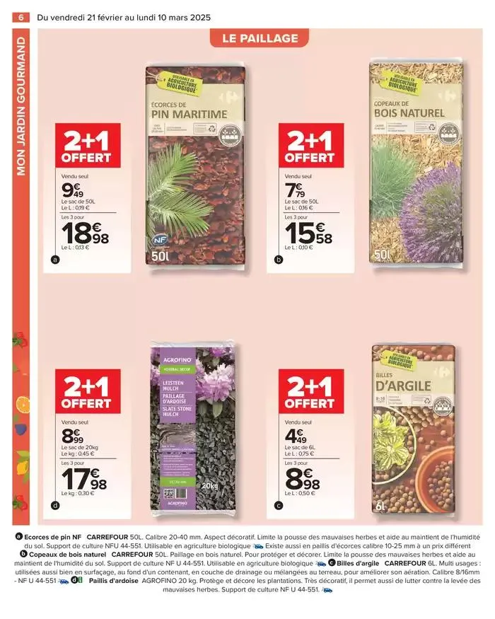 PROFITER ENFIN DE SON JARDIN du 21 février au 10 mars 2025 - Catalogue page 8