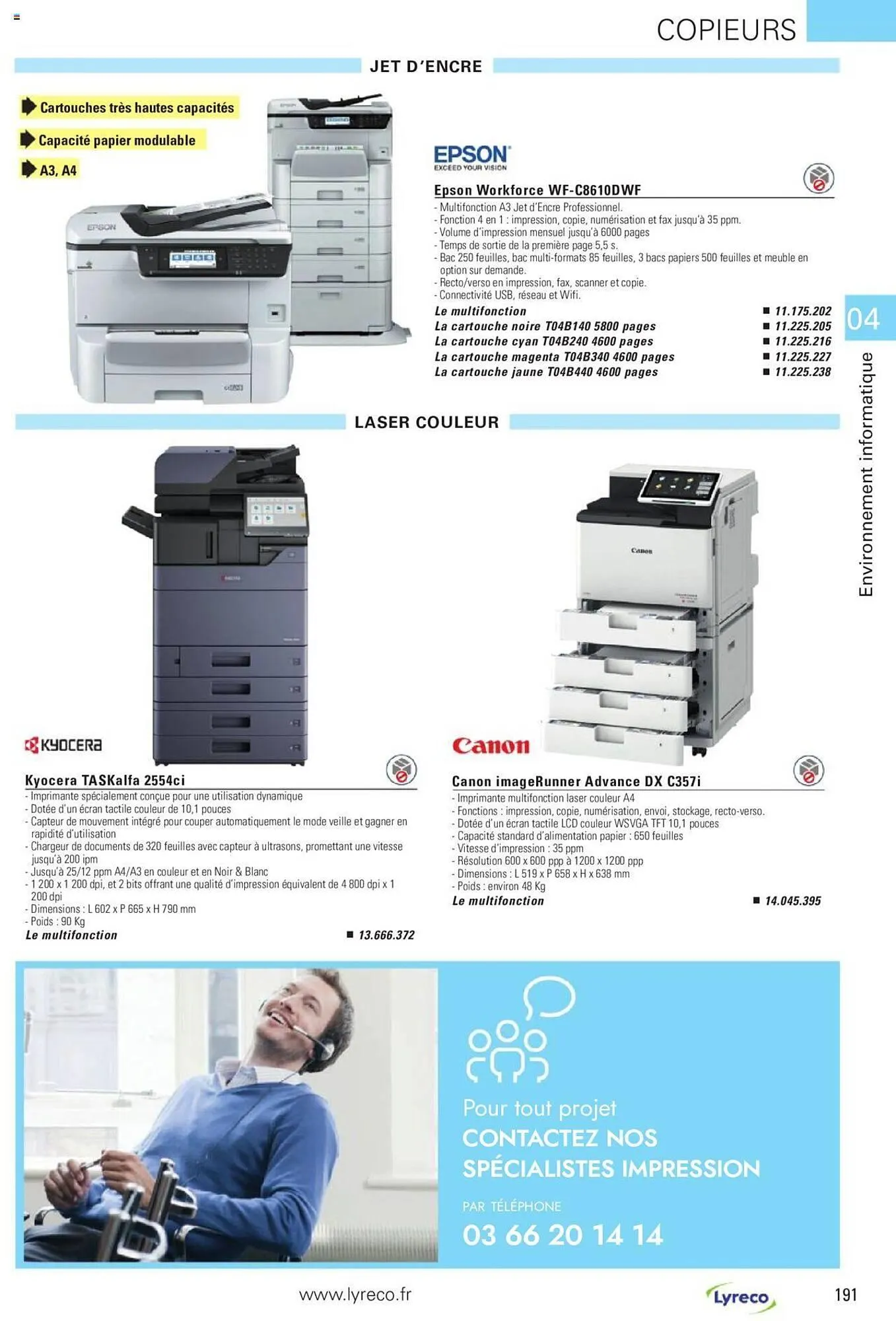 Catalogue Lyreco du 15 mai au 31 décembre 2023 - Catalogue page 191