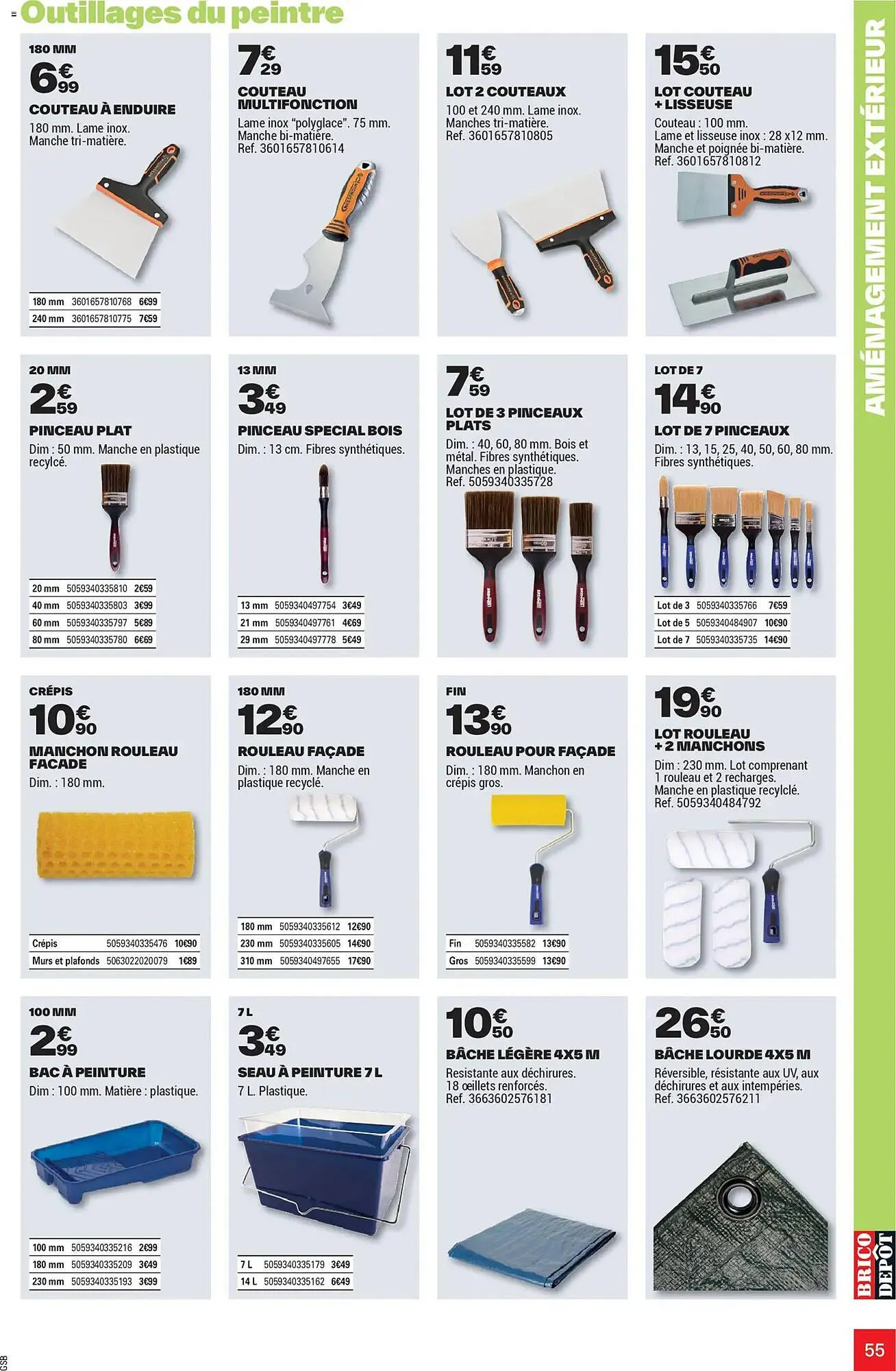 Catalogue Brico Dépôt du 25 mars au 12 juin 2026 - Catalogue page 55