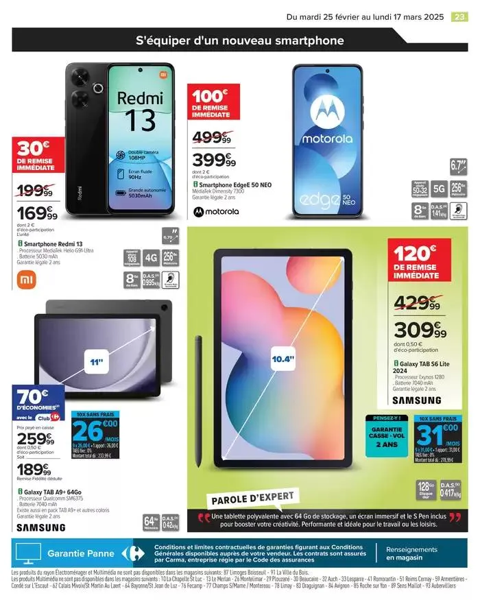 FAITES ENTRER LA NOUVEAUTÉ DANS LA MAISON ! du 25 février au 17 mars 2025 - Catalogue page 25