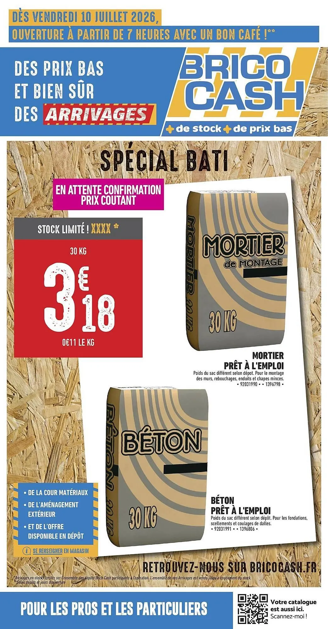 Catalogue Brico Cash du 10 juillet au 15 août 2026 - Catalogue page 1