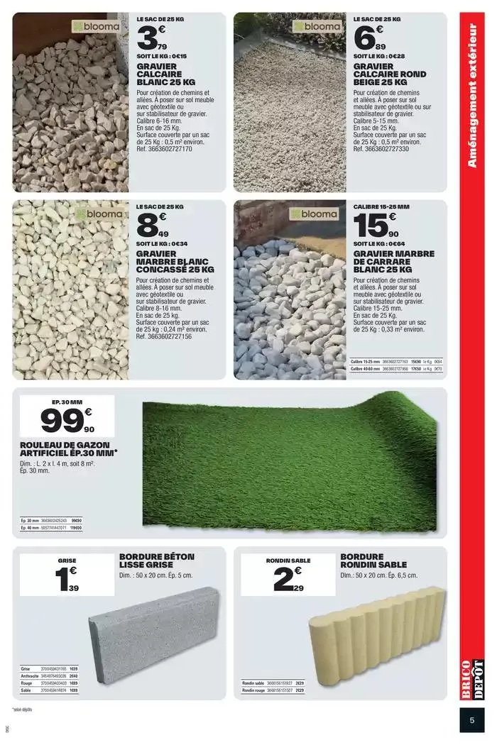 Spécial extérieur ! du 21 mars au 3 avril 2025 - Catalogue page 5