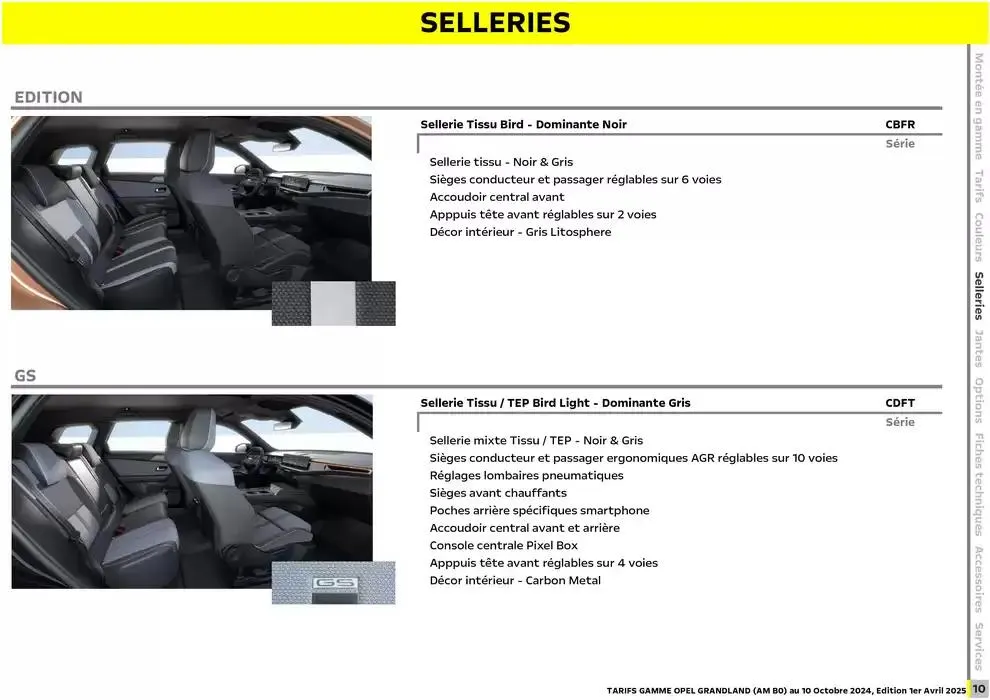 Opel Nouveau Grandland du 3 avril au 3 avril 2026 - Catalogue page 8