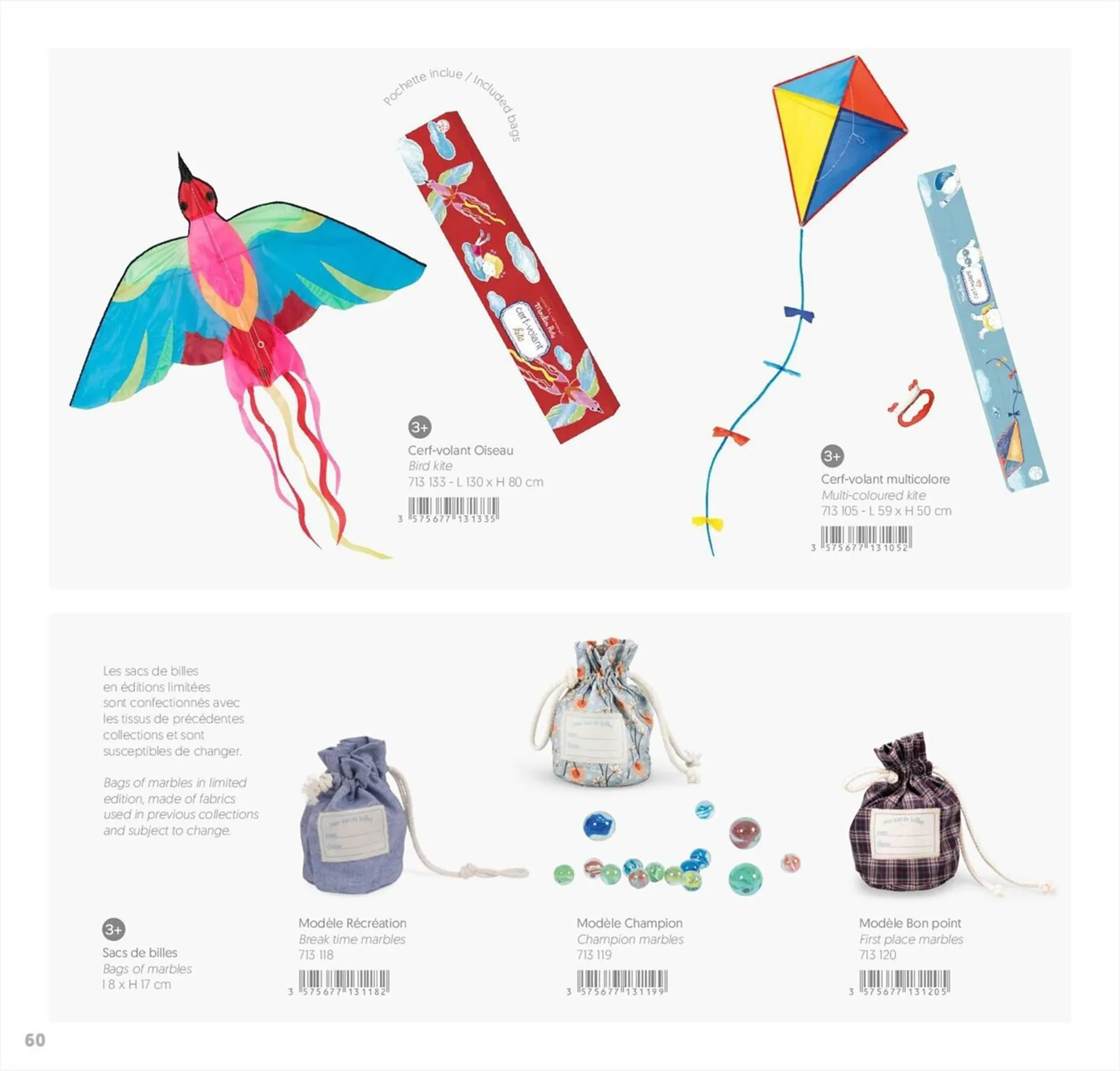 Catalogue Moulin Roty du 5 juillet au 31 décembre 2023 - Catalogue page 62
