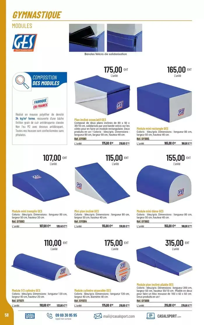 ÉQUIPEMENT SPORTIF du 6 mars au 31 décembre 2025 - Catalogue page 30