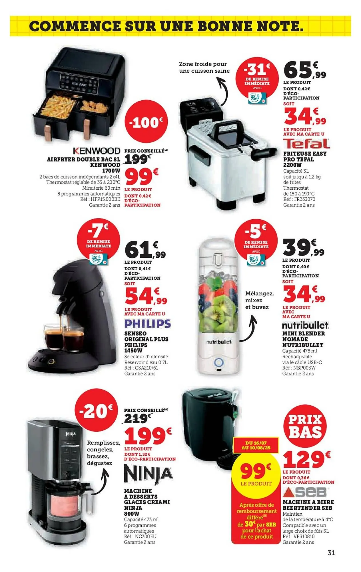 Catalogue Hyper U du 16 juillet au 10 août 2025 - Catalogue page 31