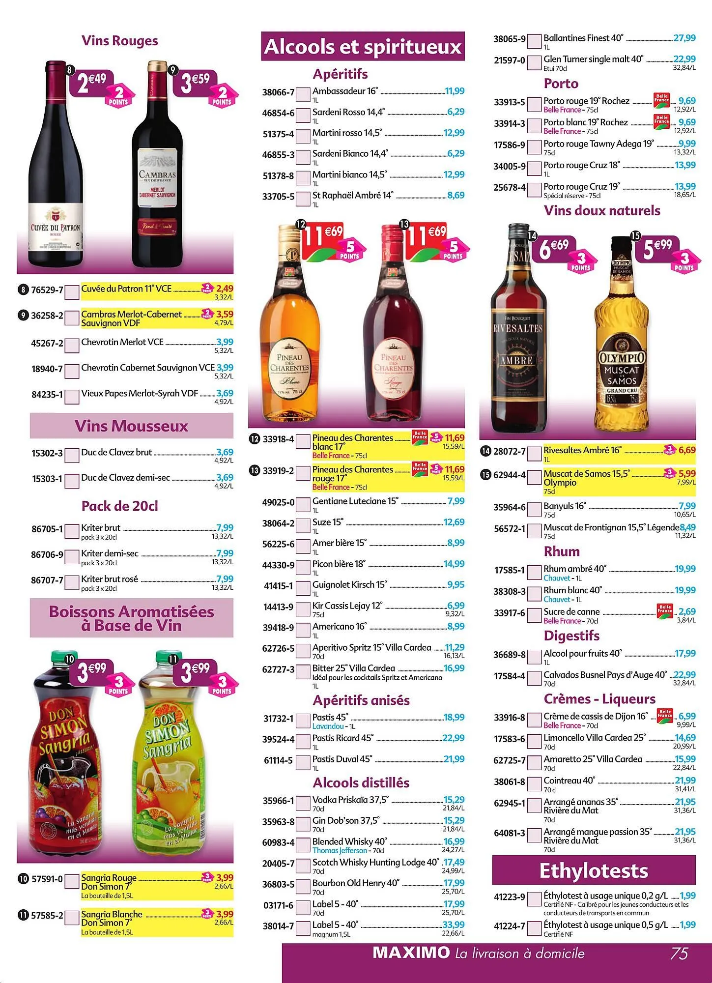 Catalogue Maximo du 30 mars au 23 avril 2026 - Catalogue page 75