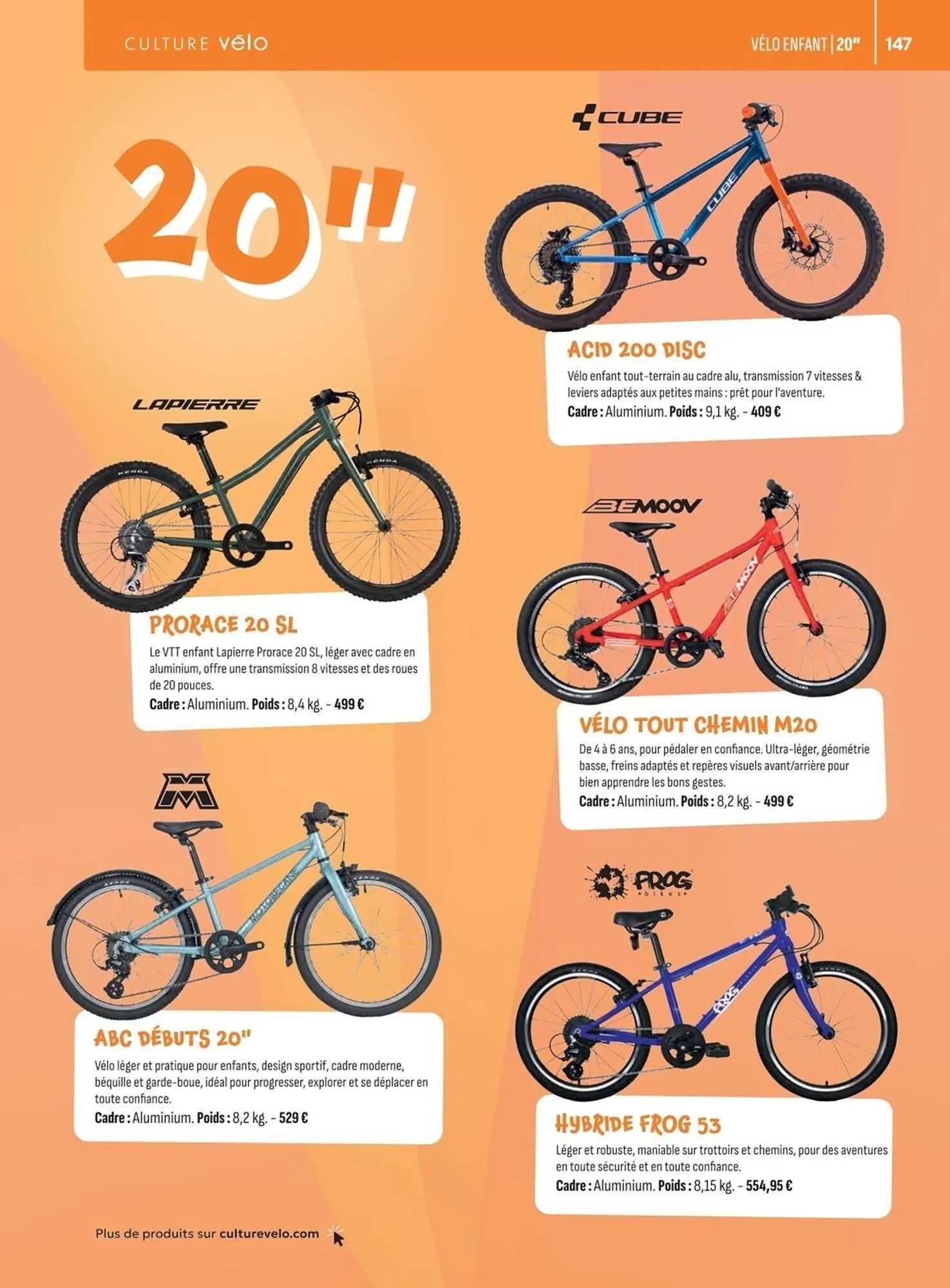 Catalogue Culture Vélo du 19 décembre au 31 décembre 2026 - Catalogue page 147