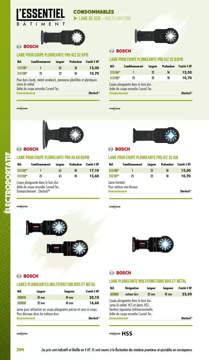 Essentiel Batiment 2025 du 3 janvier au 31 décembre 2025 - Catalogue page 396