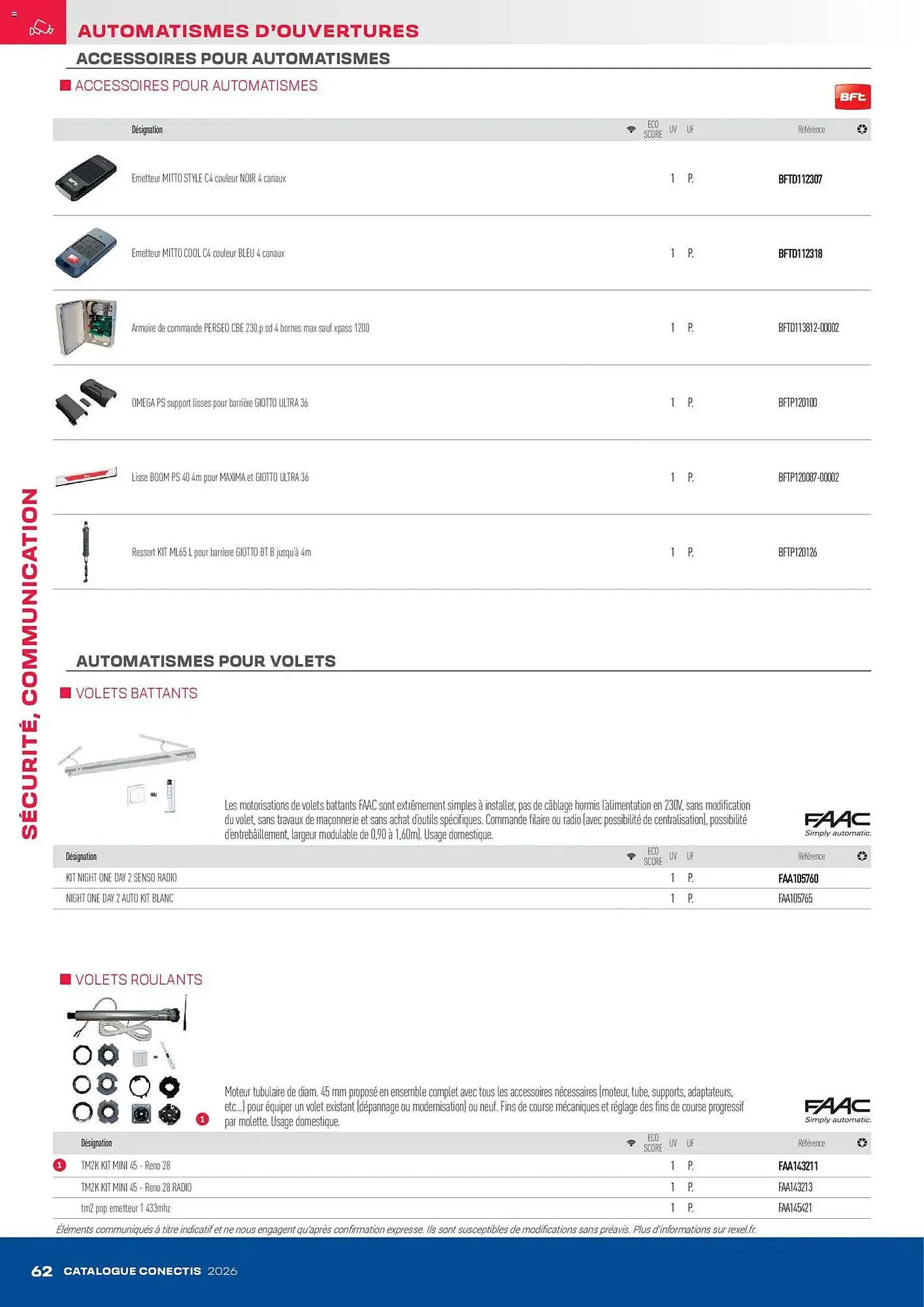 Catalogue Rexel du 10 avril au 31 décembre 2026 - Catalogue page 62