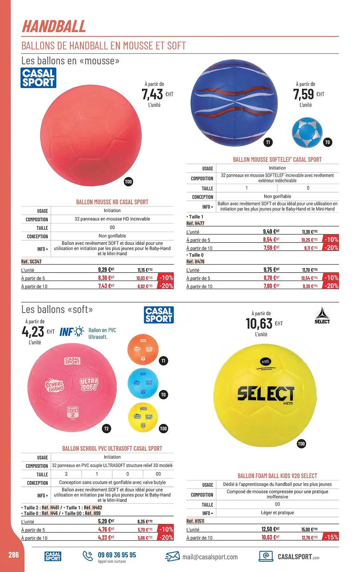 Catalogue Casal Sport du 22 janvier au 31 décembre 2026 - Catalogue page 258