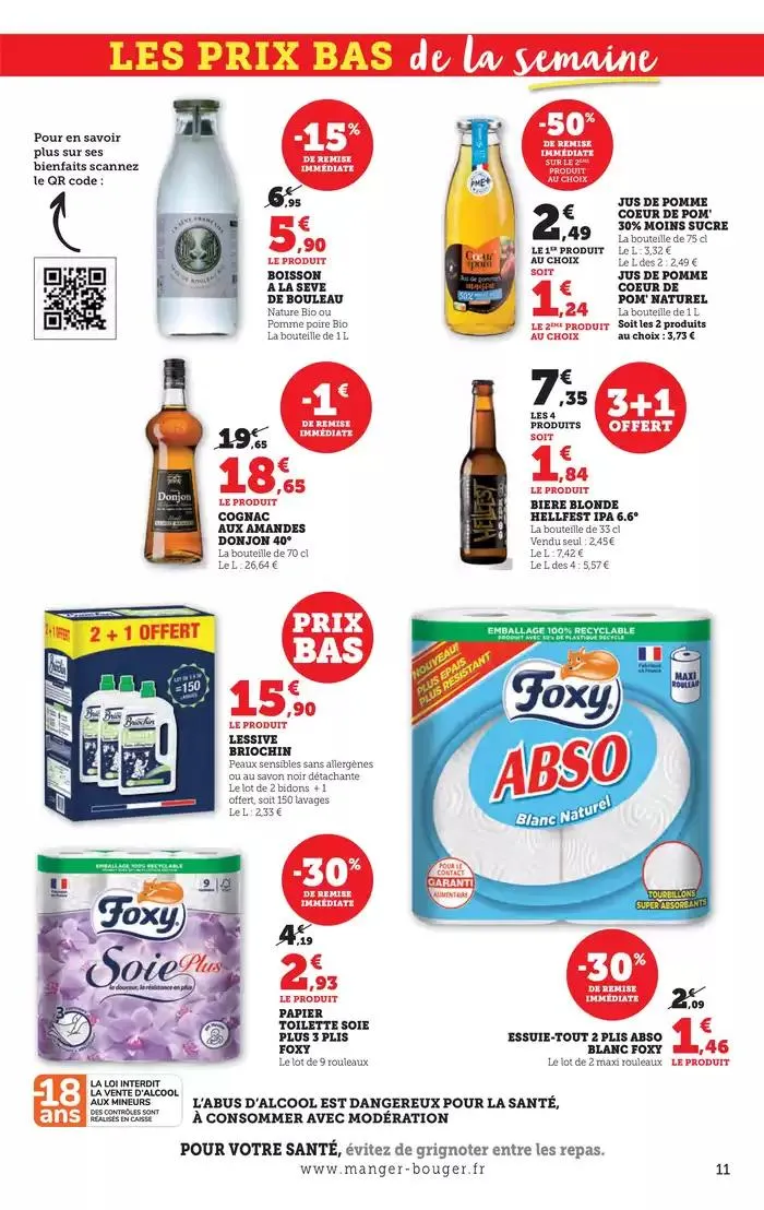 LE MARCHÉ À PRIX BAS ! du 1 avril au 13 avril 2025 - Catalogue page 11