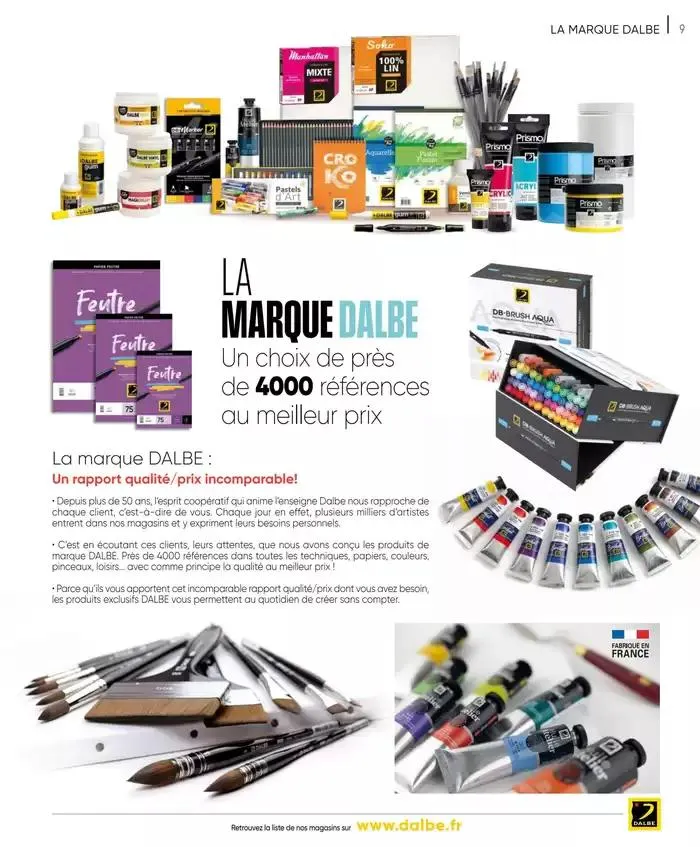 CATALOGUE DALBE 2025 du 27 janvier au 31 décembre 2025 - Catalogue page 11