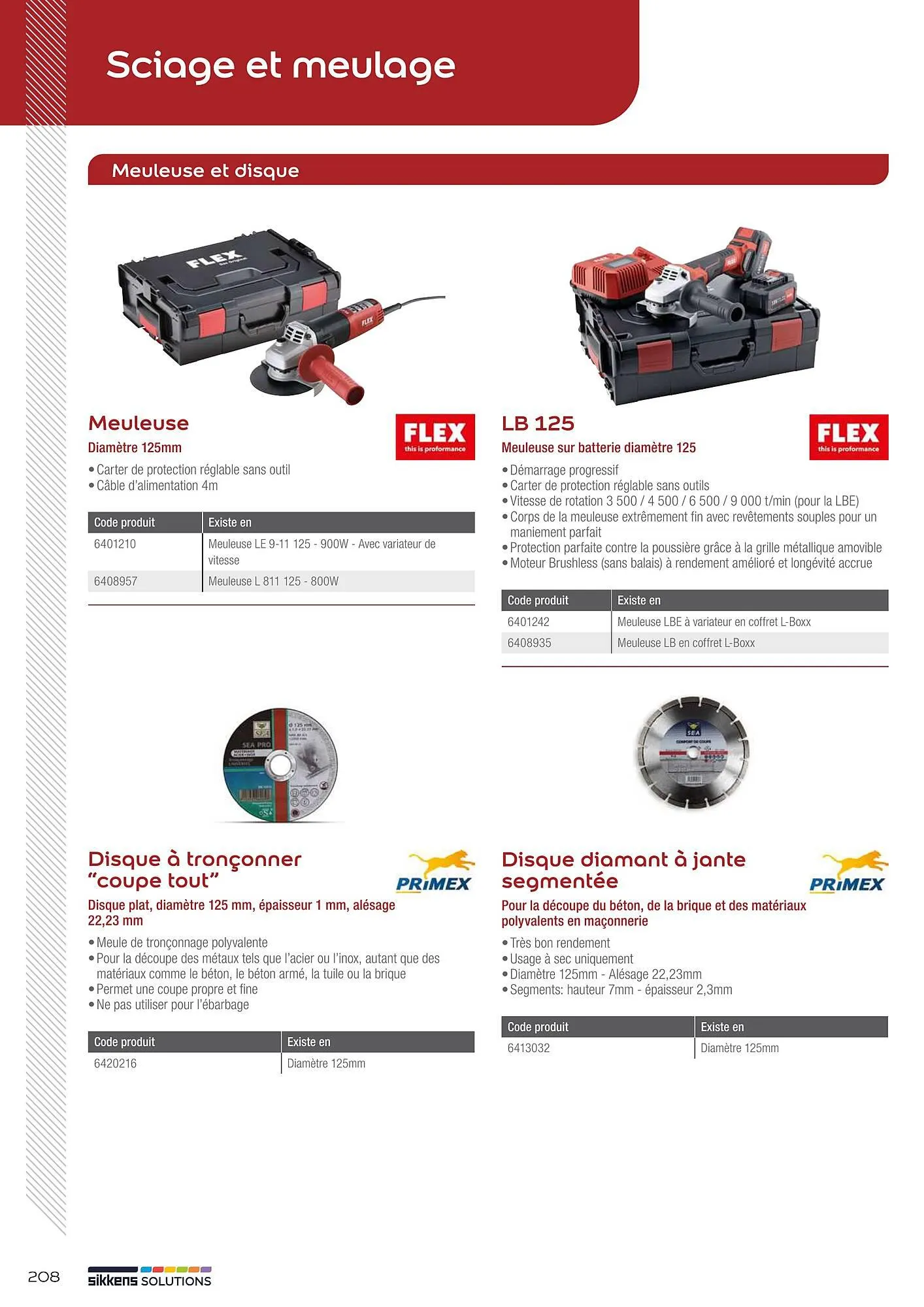 Catalogue Sikkens Solution du 8 janvier au 28 décembre 2025 - Catalogue page 208