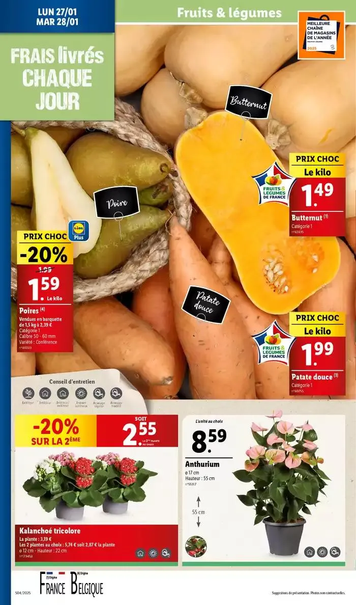 Lidl vous invite à un voyage culinaire en Asie avec leur gamme Vitasia! du 22 janvier au 28 janvier 2025 - Catalogue page 36