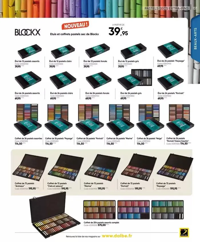 CATALOGUE DALBE 2025 du 27 janvier au 31 décembre 2025 - Catalogue page 139