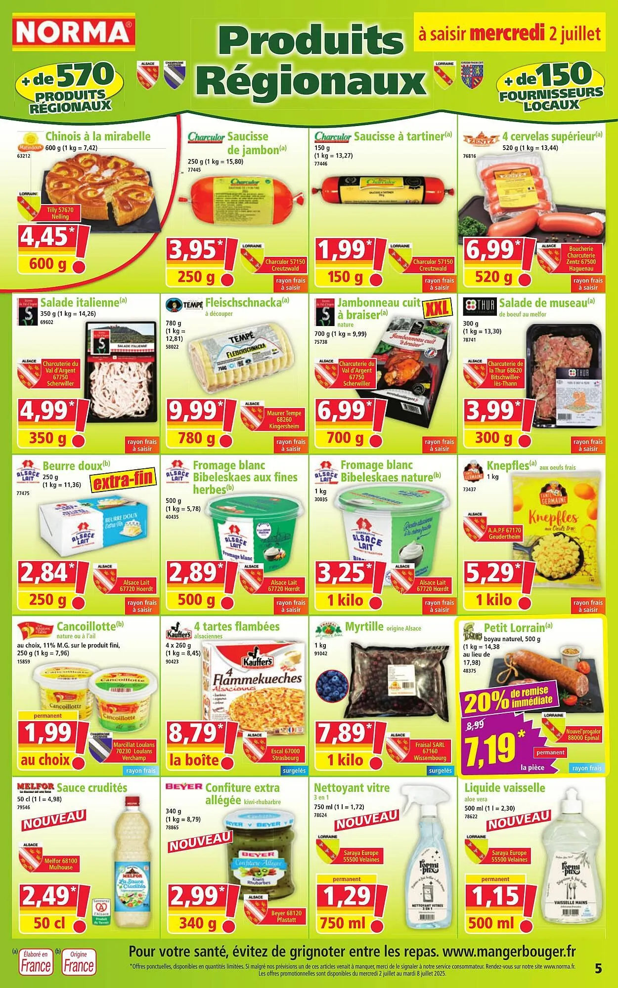 Catalogue Norma du 25 juin au 2 juillet 2025 - Catalogue page 5