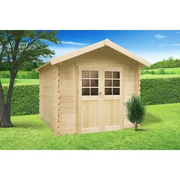 Solid Abri De Jardin Gera Bois 19mm 5.12m²