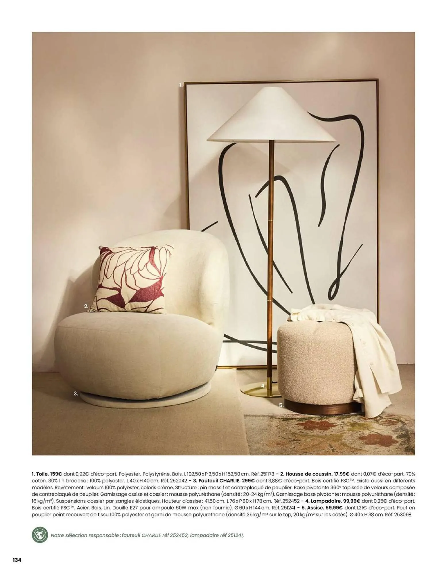 Catalogue Maisons du Monde du 1 mars au 31 août 2026 - Catalogue page 134