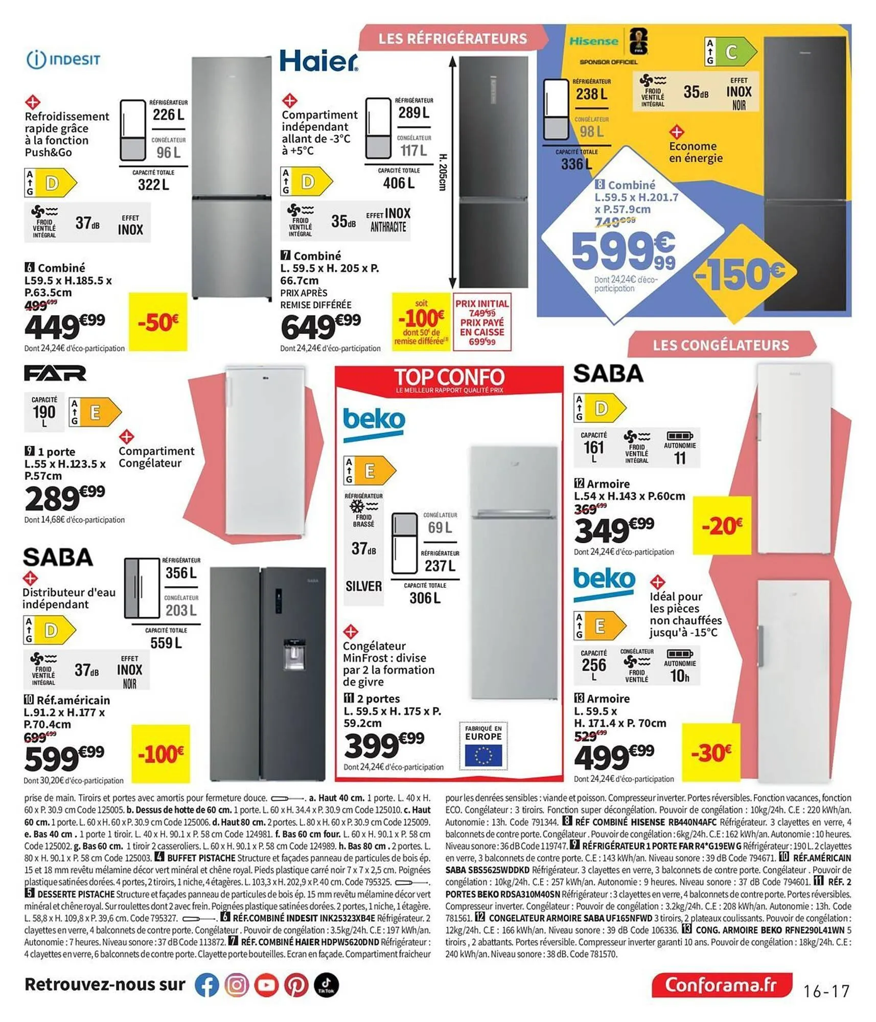 Catalogue Conforama du 17 avril au 14 mai 2026 - Catalogue page 17