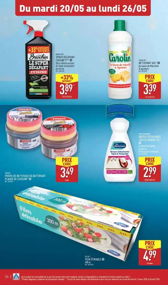 Retrouvez nos bons plans du 20 mai au 26 mai 2025 - Catalogue page 27
