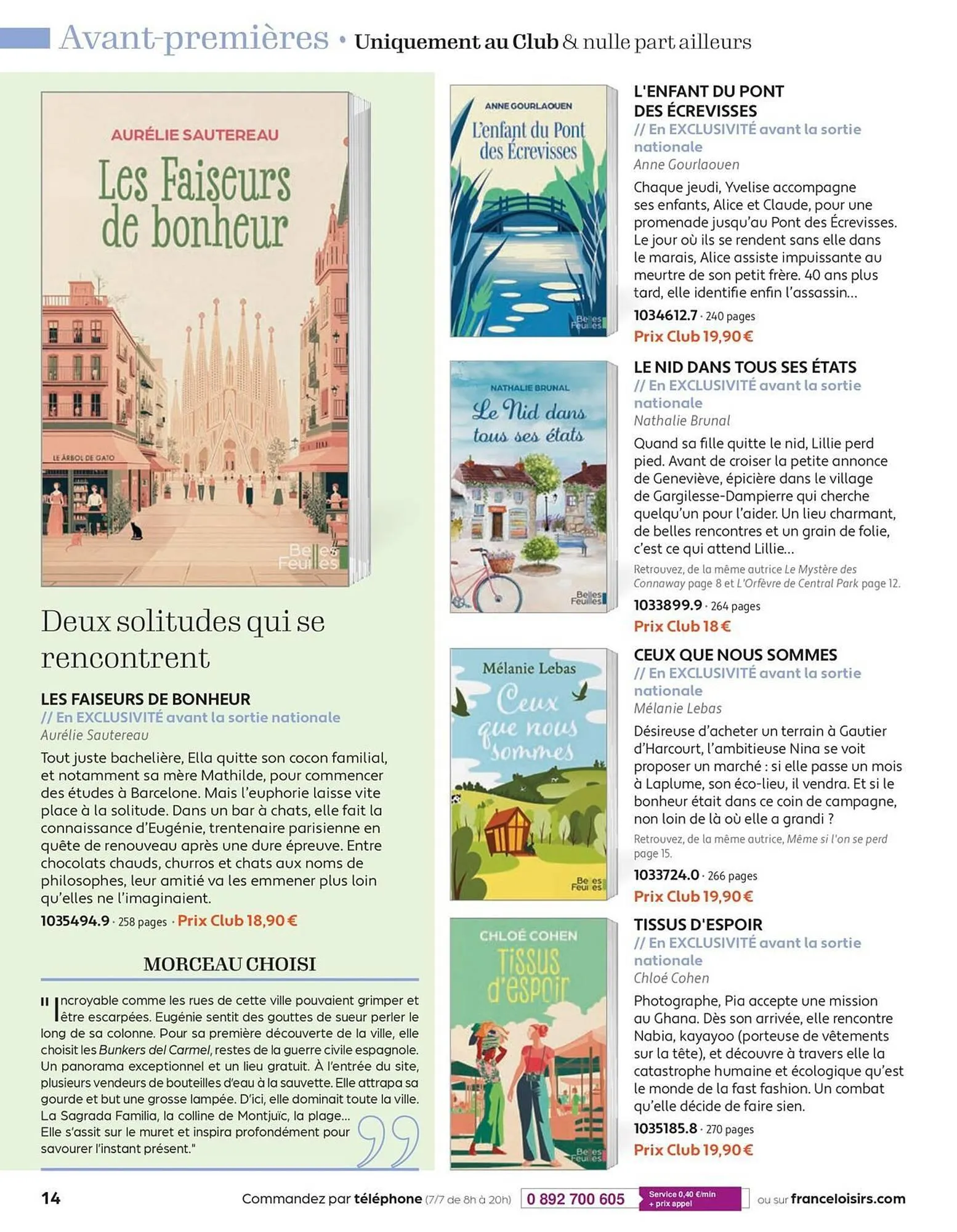 Catalogue France Loisirs du 2 mars au 30 avril 2026 - Catalogue page 14