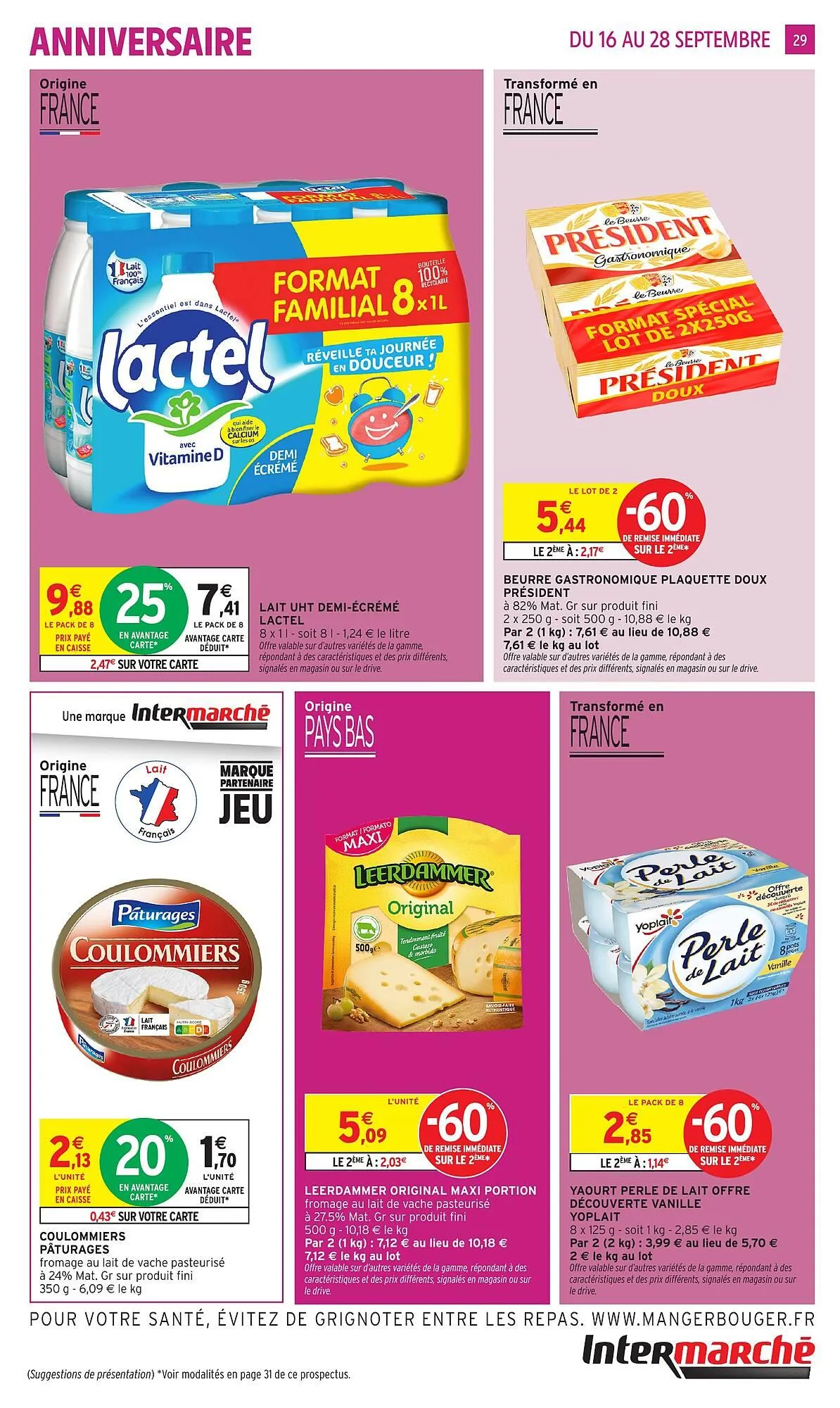 Catalogue Intermarché du 16 septembre au 28 septembre 2025 - Catalogue page 22