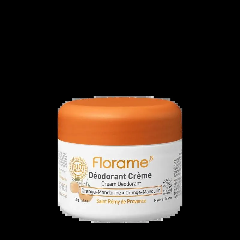 Déodorant Crème Orange-Mandarine