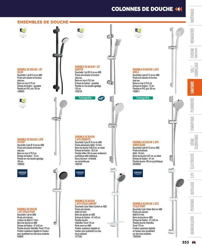 Guide produits 2024 du 15 mars au 31 décembre 2024 - Catalogue page 353