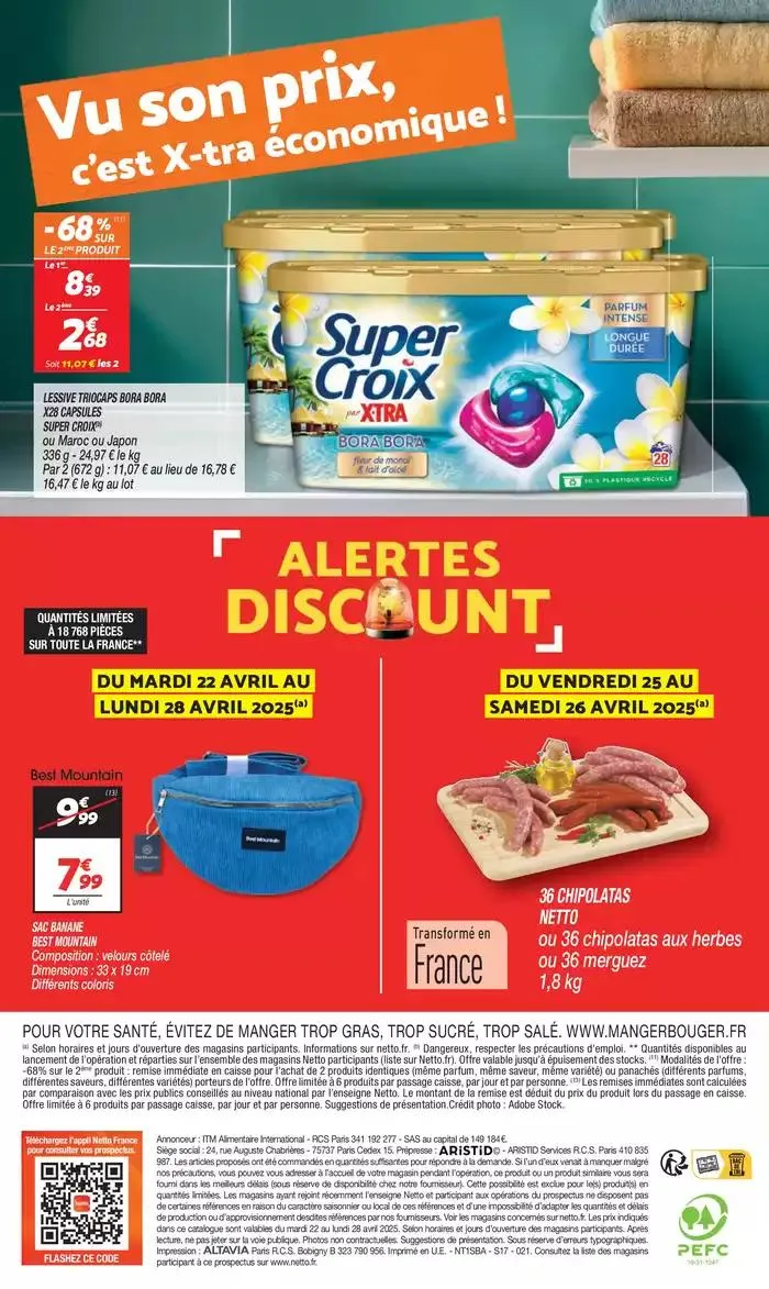 SEMAINE PROCHAINE : FOIRE AUX VINS du 22 avril au 28 avril 2025 - Catalogue page 16