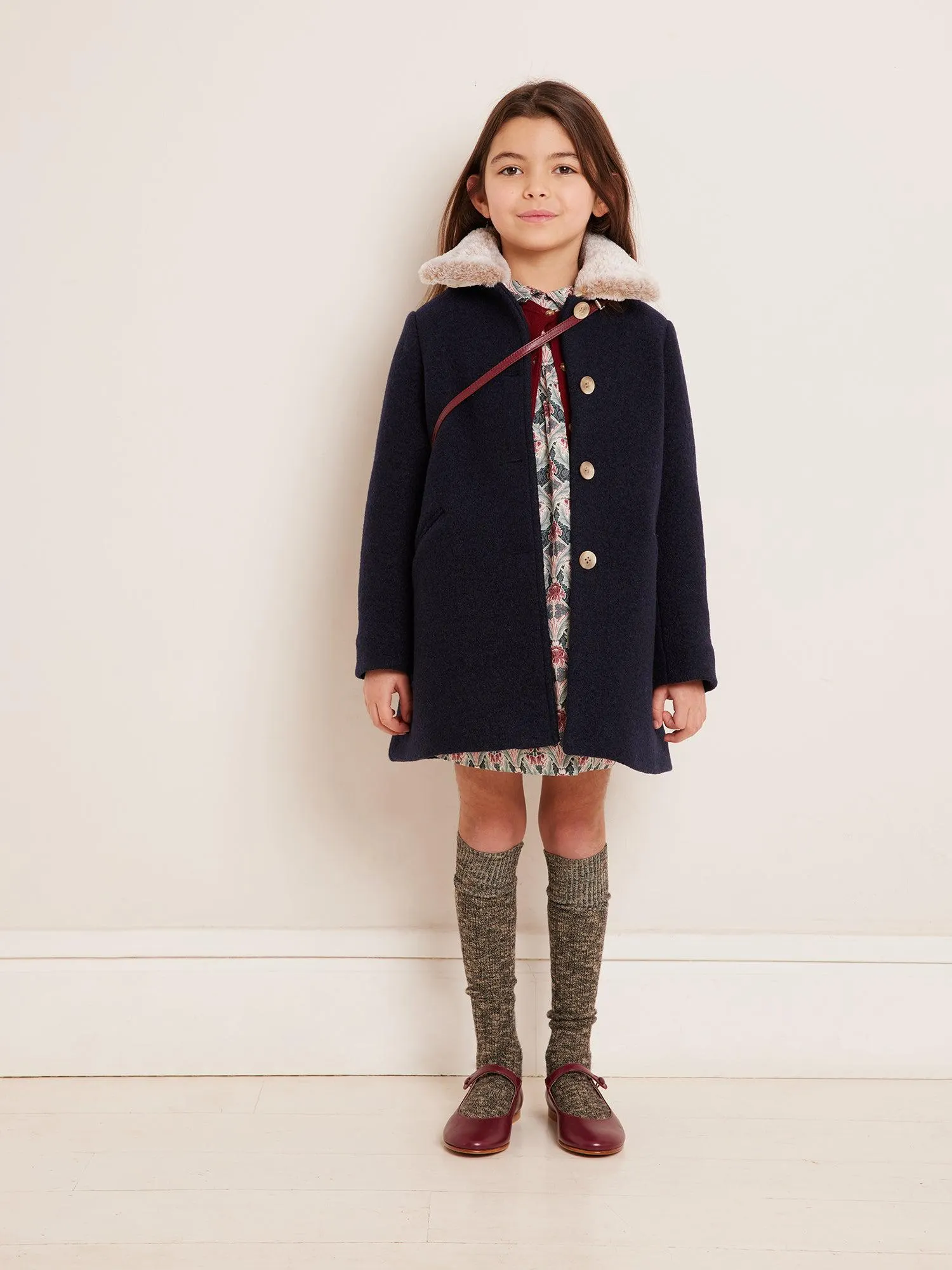 Manteau Temaggie marine