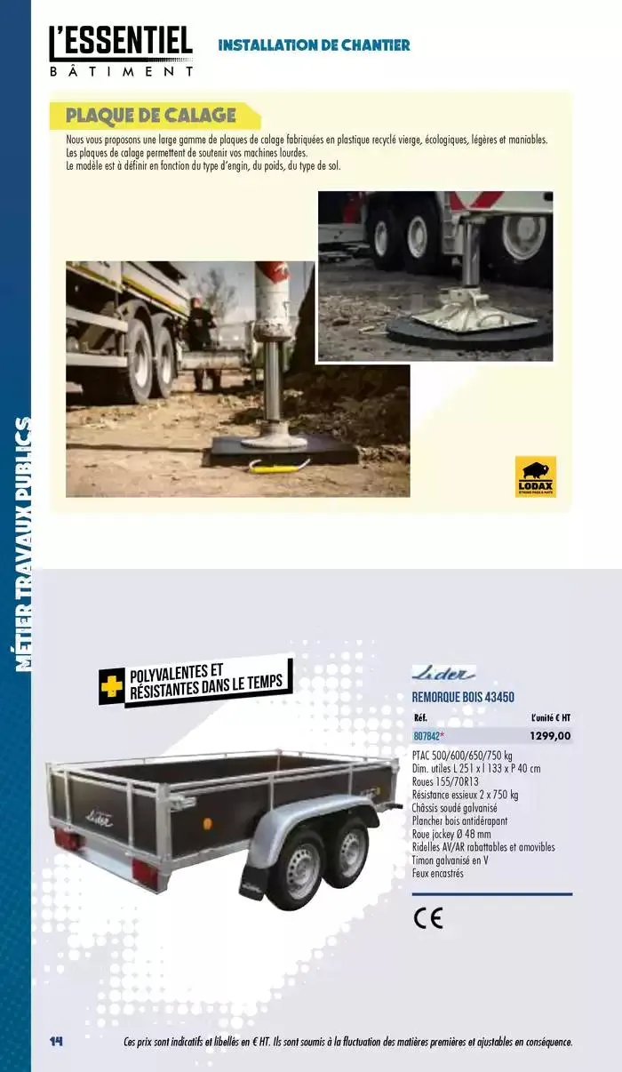 Essentiel Batiment 2025 du 3 janvier au 31 décembre 2025 - Catalogue page 16