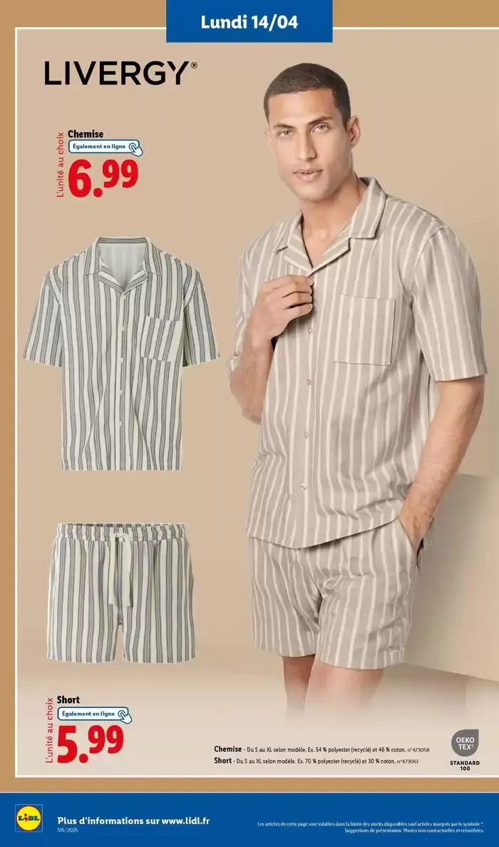 Découvrez la sélection de produits mode et bricolage à prix Lidl ! du 14 avril au 17 avril 2025 - Catalogue page 2