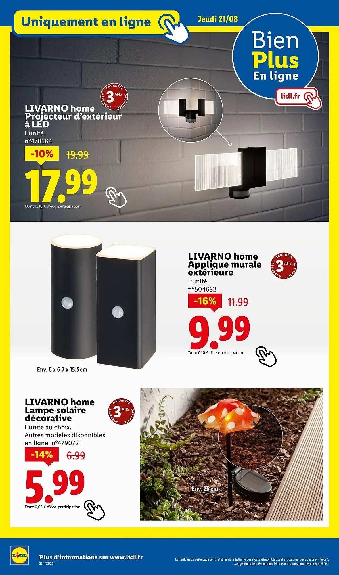 Catalogue Lidl du 21 août au 25 août 2025 - Catalogue page 20