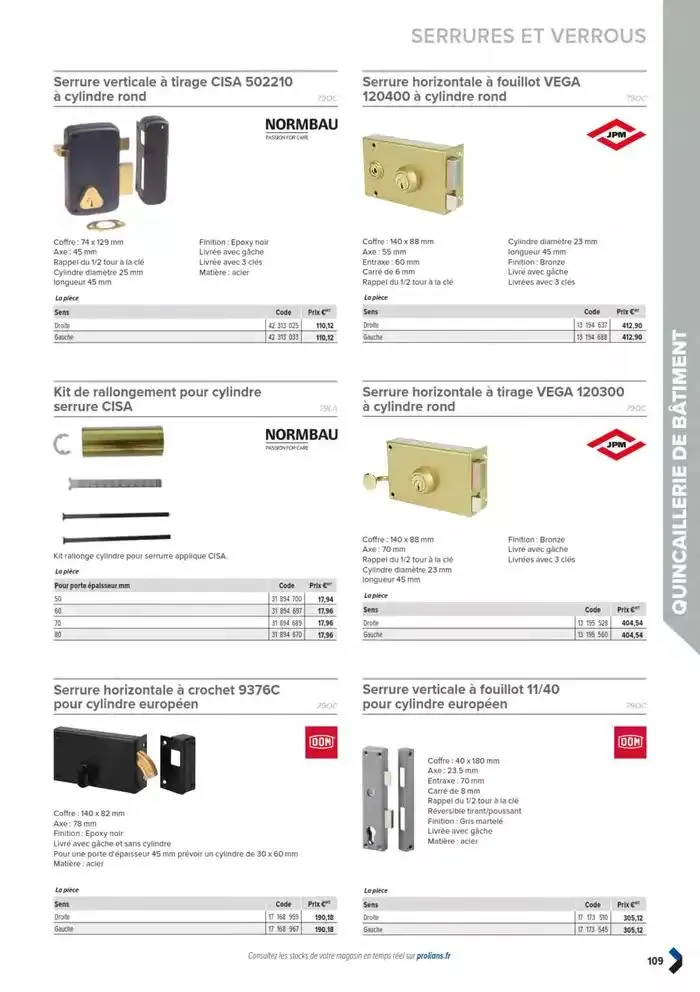 Catalogue général du 11 mars au 31 décembre 2025 - Catalogue page 111