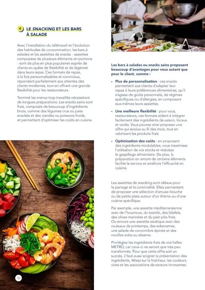 Metro Tendances Restauration 2025 du 3 février au 31 décembre 2025 - Catalogue page 10