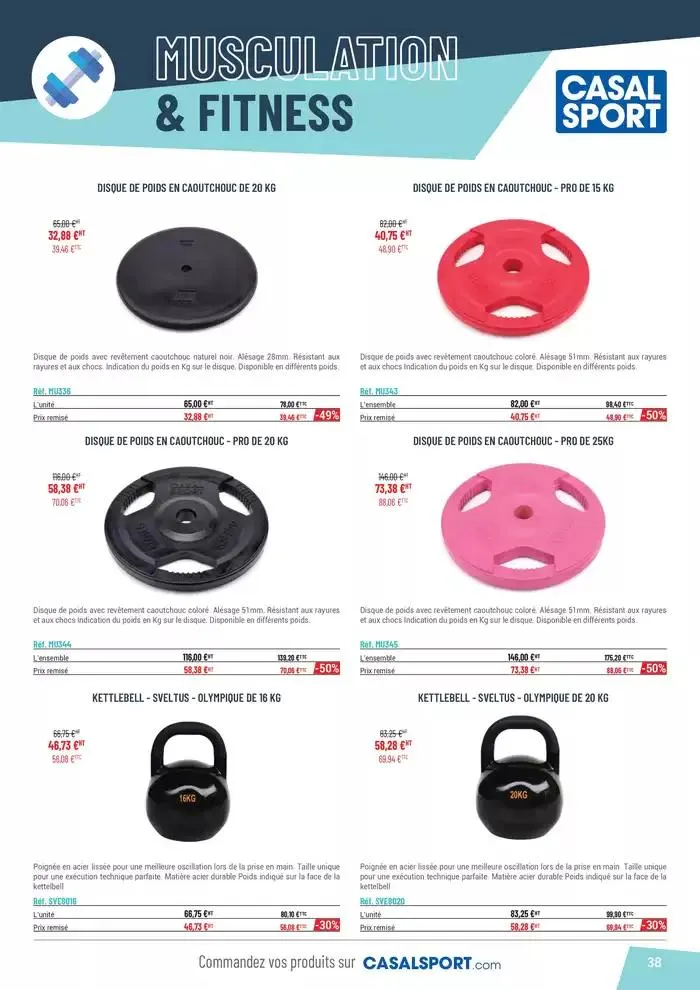 Offre promotionelle du 30 avril au 31 décembre 2025 - Catalogue page 38