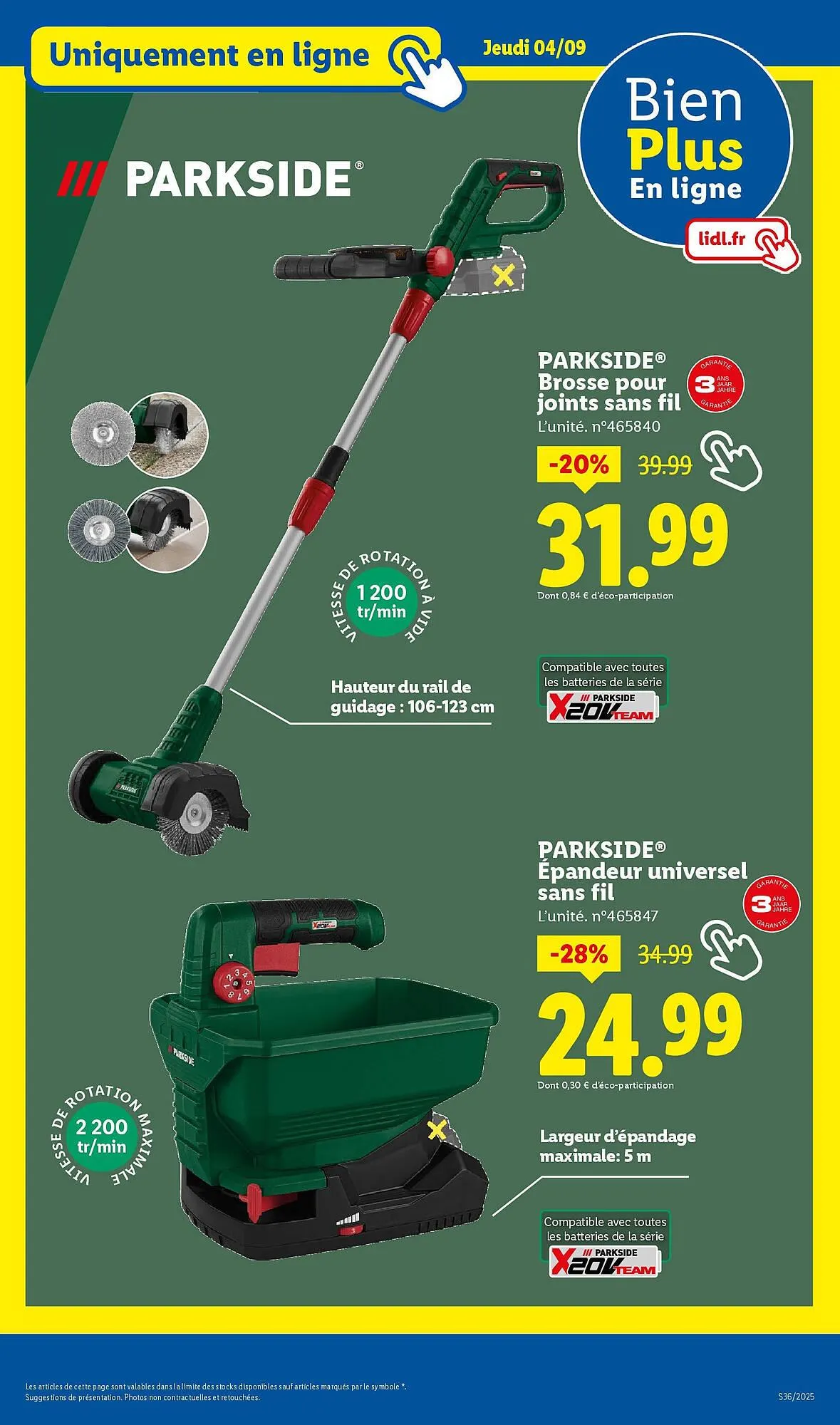 Catalogue Lidl du 3 septembre au 8 septembre 2025 - Catalogue page 3