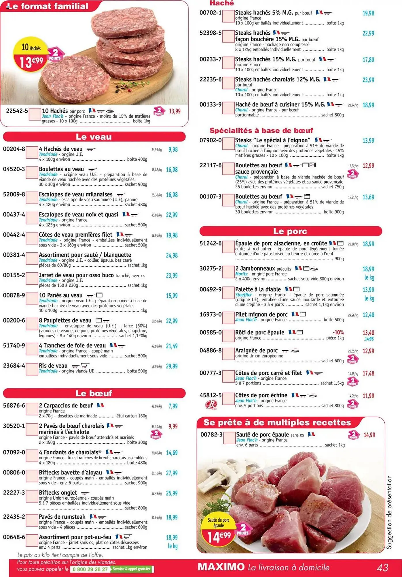 Catalogue Maximo du 7 juillet au 3 août 2025 - Catalogue page 43