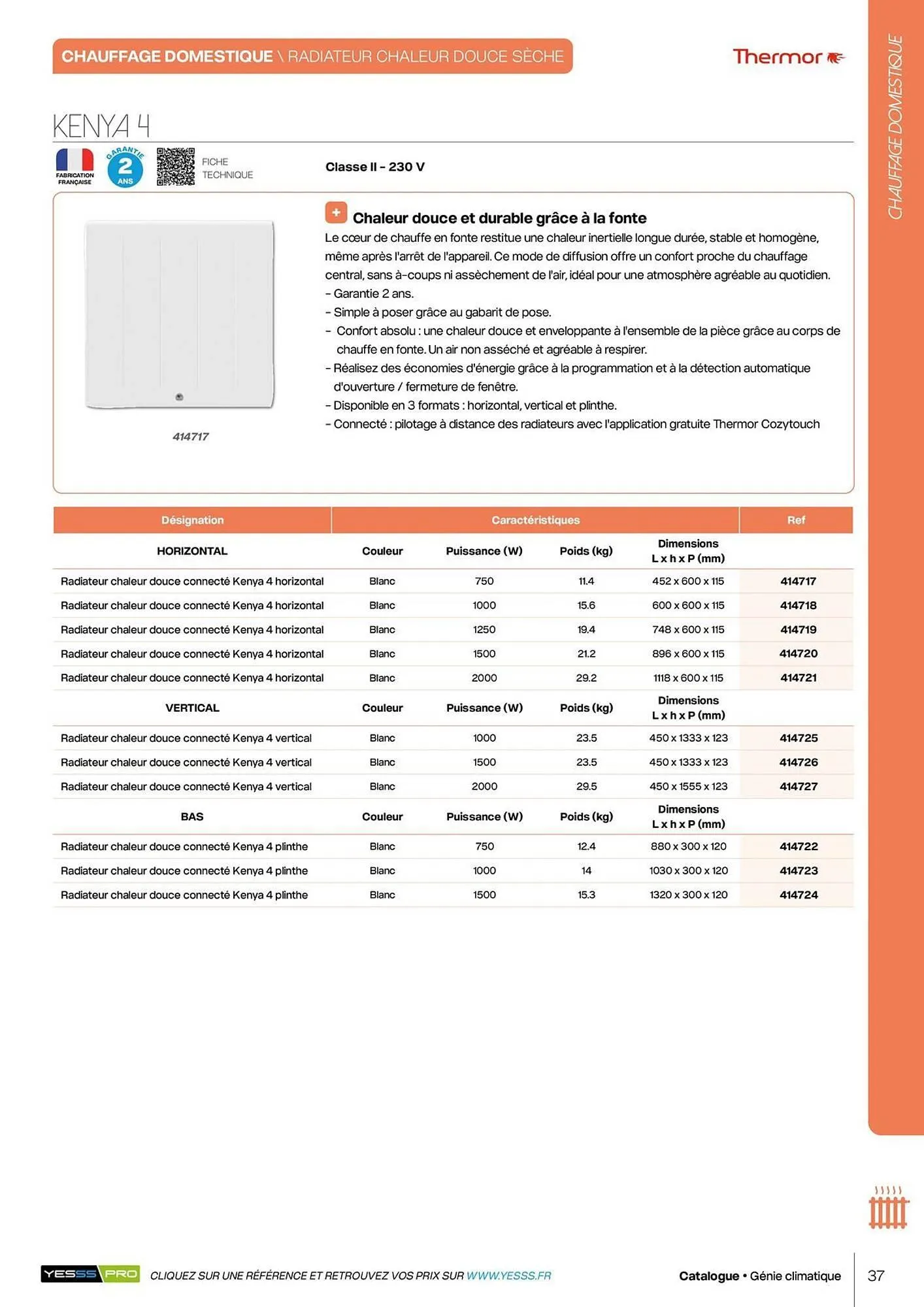 Catalogue Yesss electrique du 14 octobre au 31 décembre 2026 - Catalogue page 39