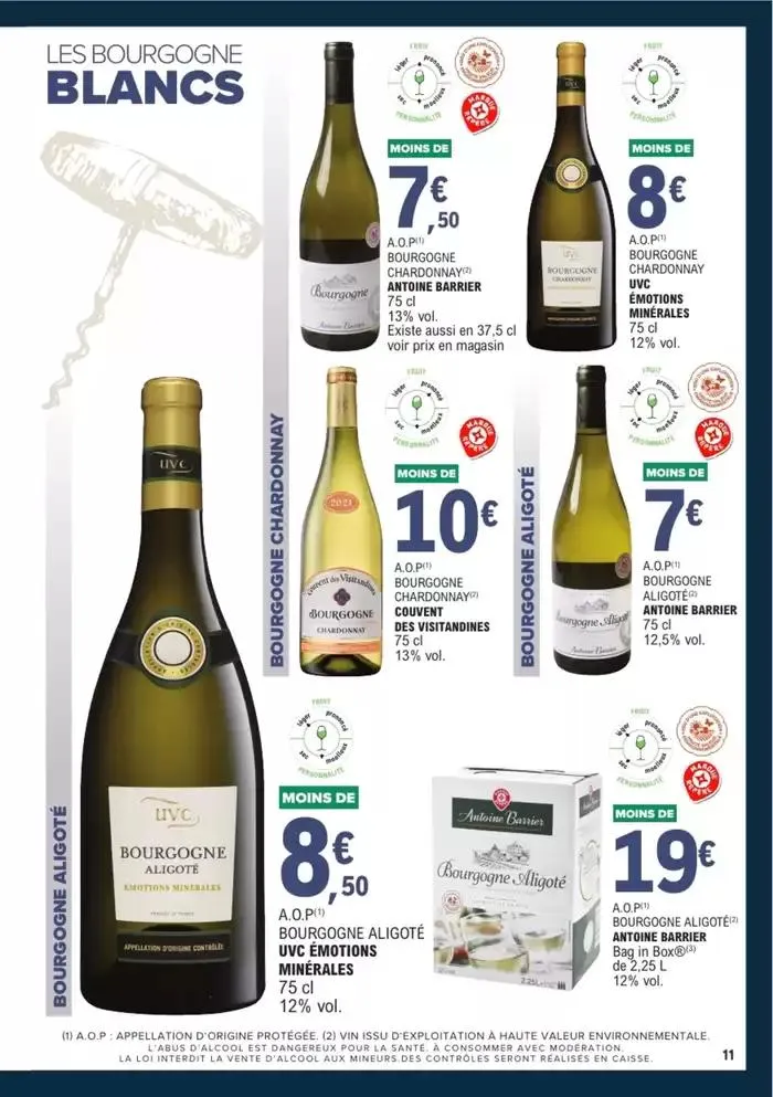 GUIDES DES VINS 2024/2025 du 1 avril au 31 décembre 2025 - Catalogue page 12