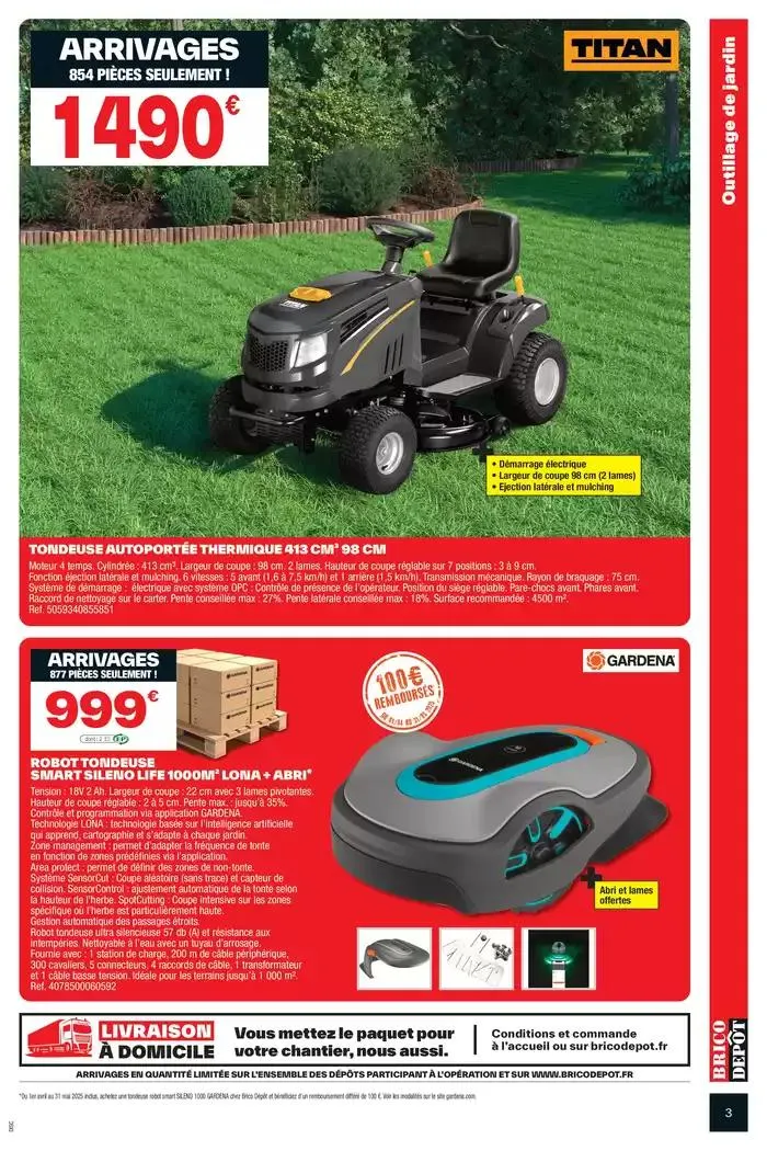 Spécial chantier extérieur ! du 4 avril au 24 avril 2025 - Catalogue page 3